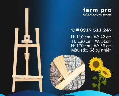 Gián đỡ khung tranh vuông (Premium)