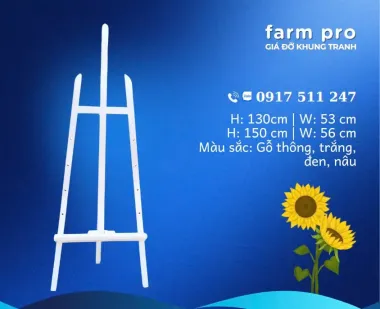 Giá đỡ trưng bày (Trắng)
