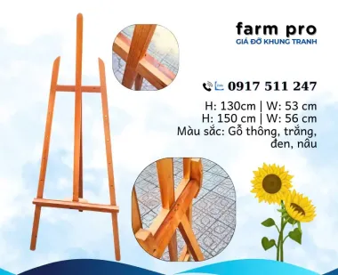 Giá đỡ trưng bày (Nâu)