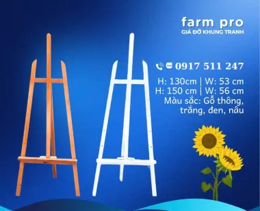 Giá đỡ trưng bày (Trắng)