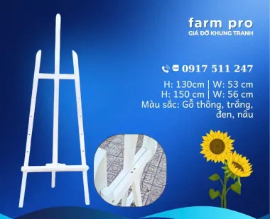 Giá đỡ trưng bày (Trắng)