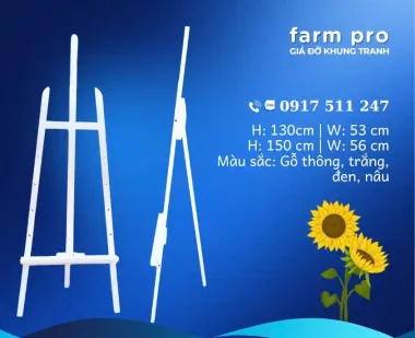 Giá đỡ trưng bày (Trắng)