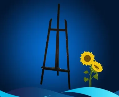 Giá đỡ trưng bày (Đen)