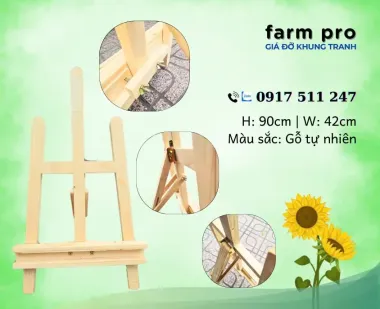 Giá đỡ Mini (Gỗ thông vuông)
